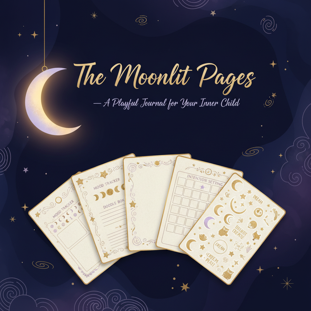 The Moonlit Pages — A Playful Journal for Your Inner Child